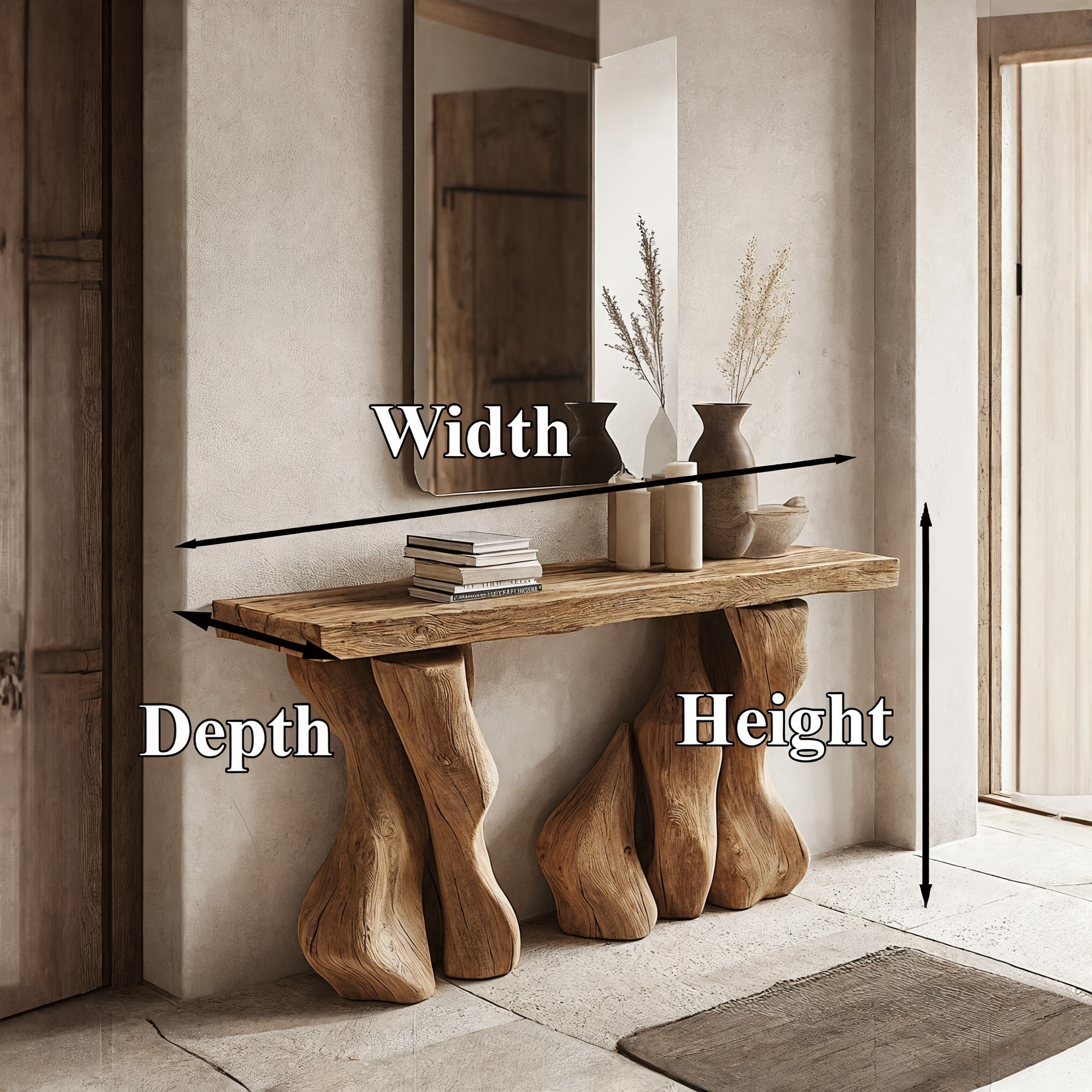 Rustic Entry Console Table CT28