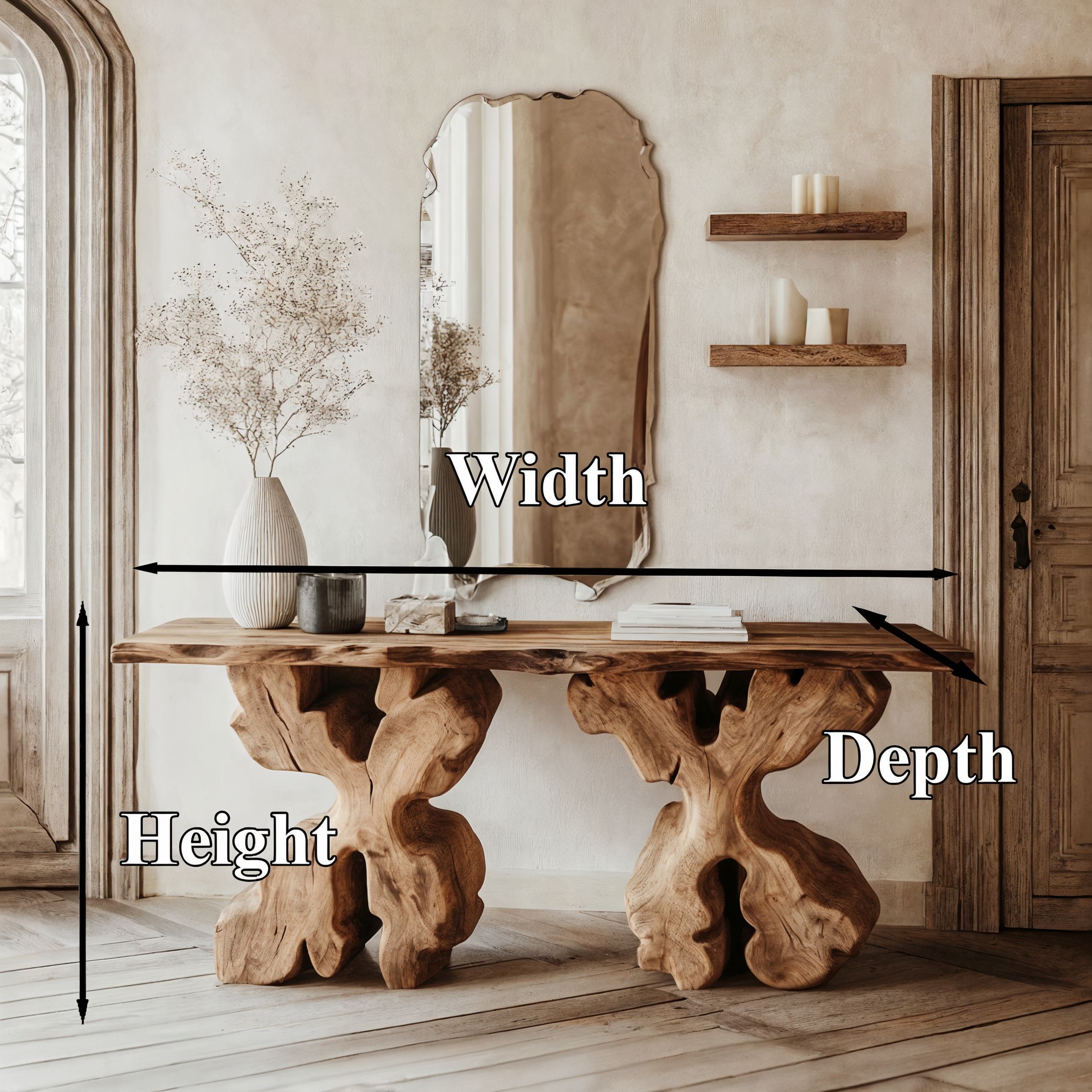 Living Edge Console Table CT32