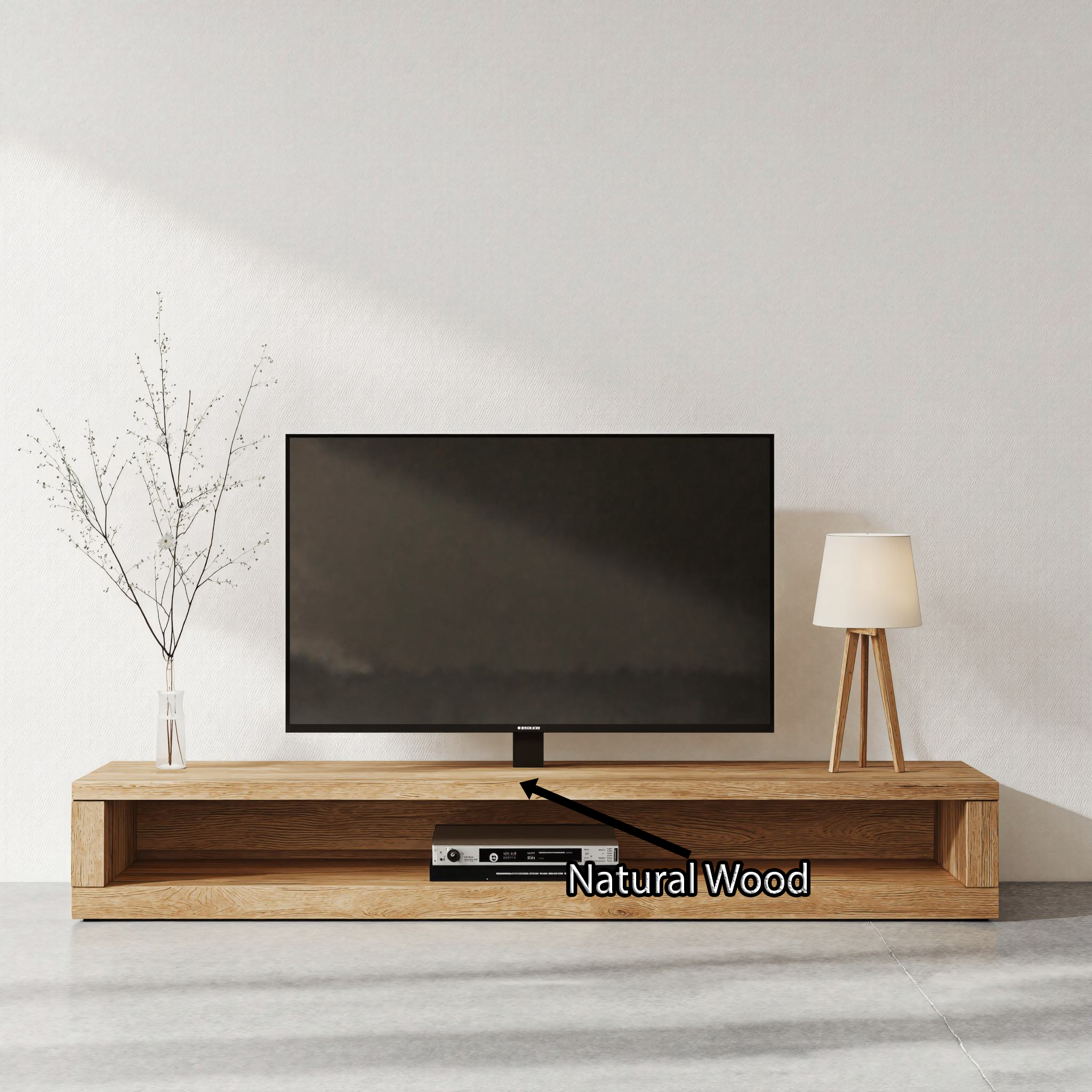 Modern TV Cabinet Solid Wood TV Cabinet SILDTTVC016