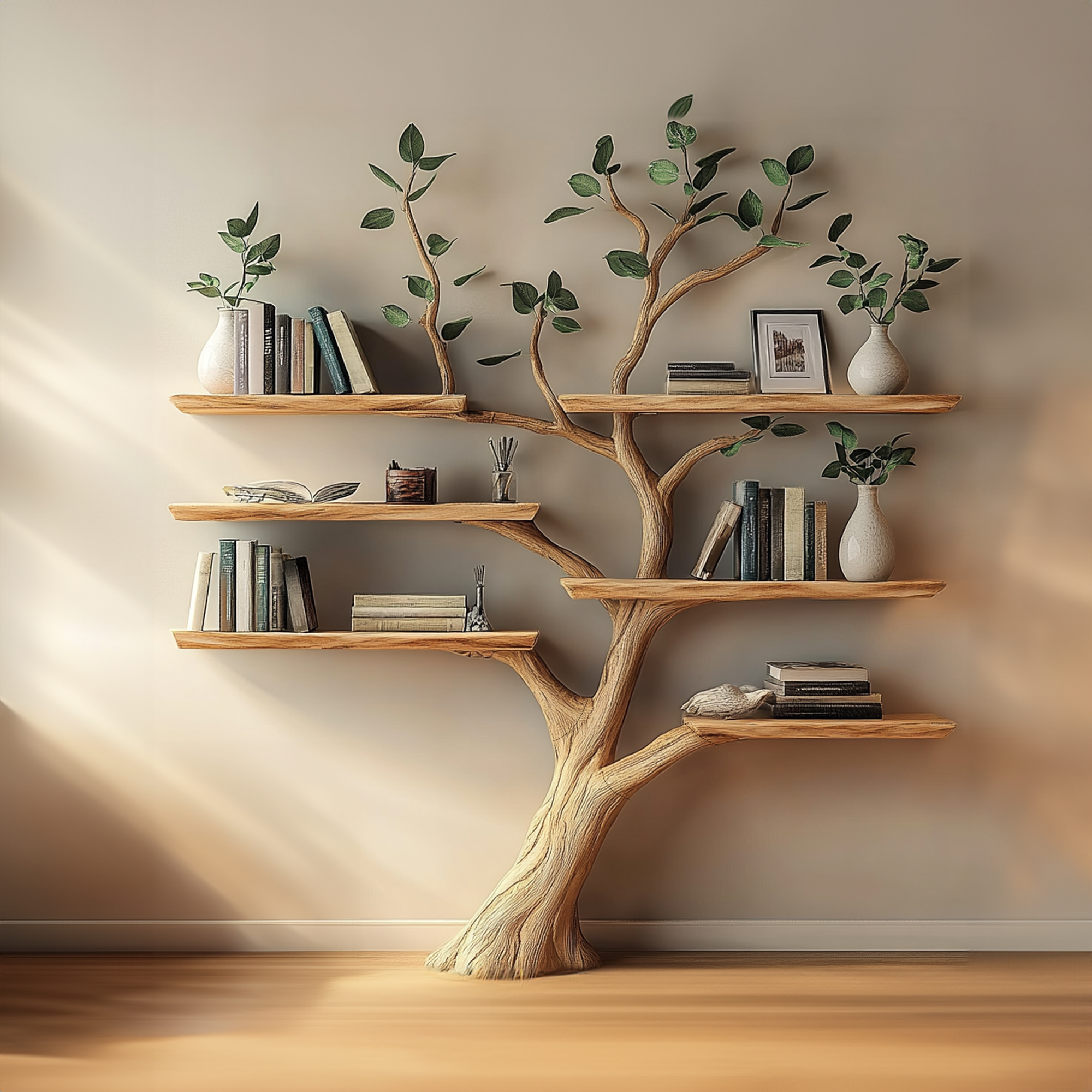 Tree Branch Shelves Wall Mounted Floating Shelf SINLTB119