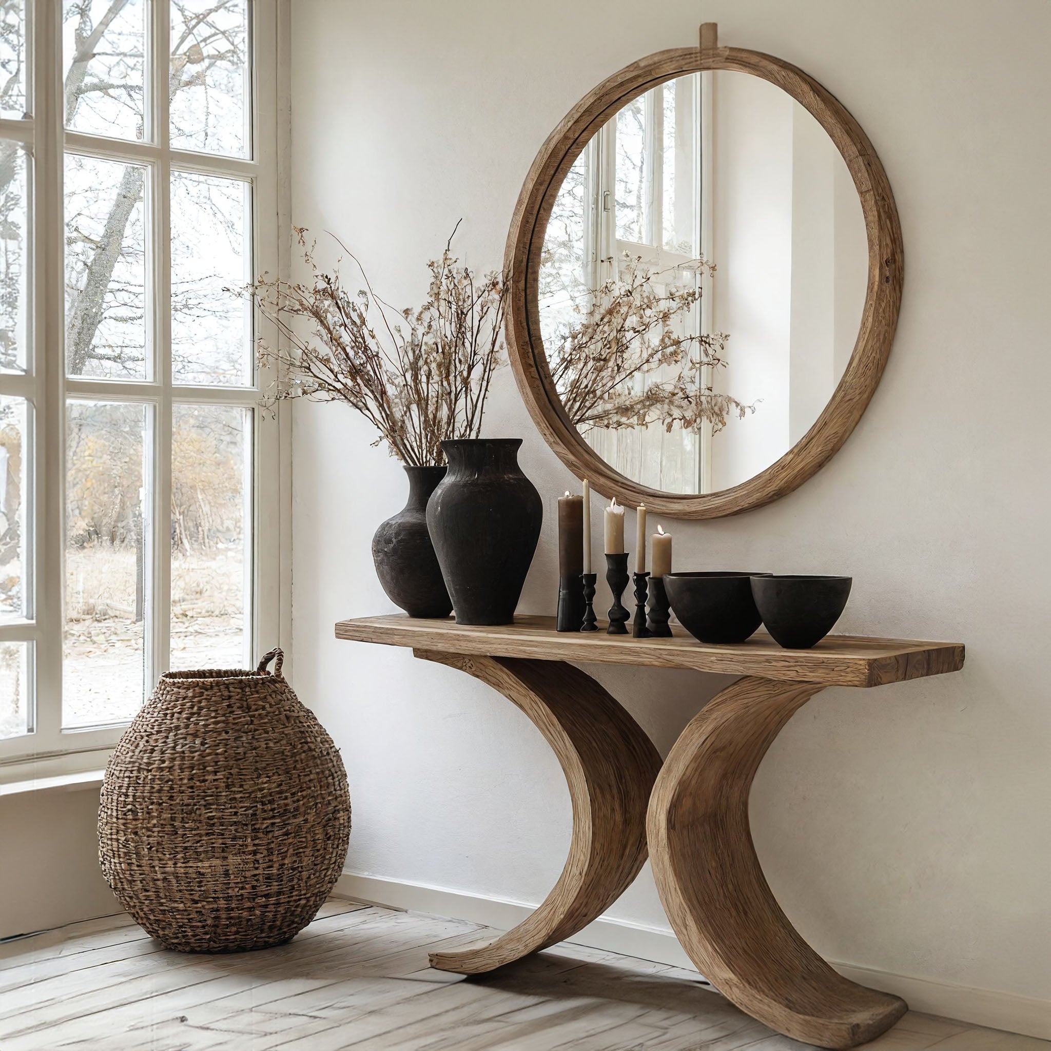 Living Edge Console Table Modern CT64