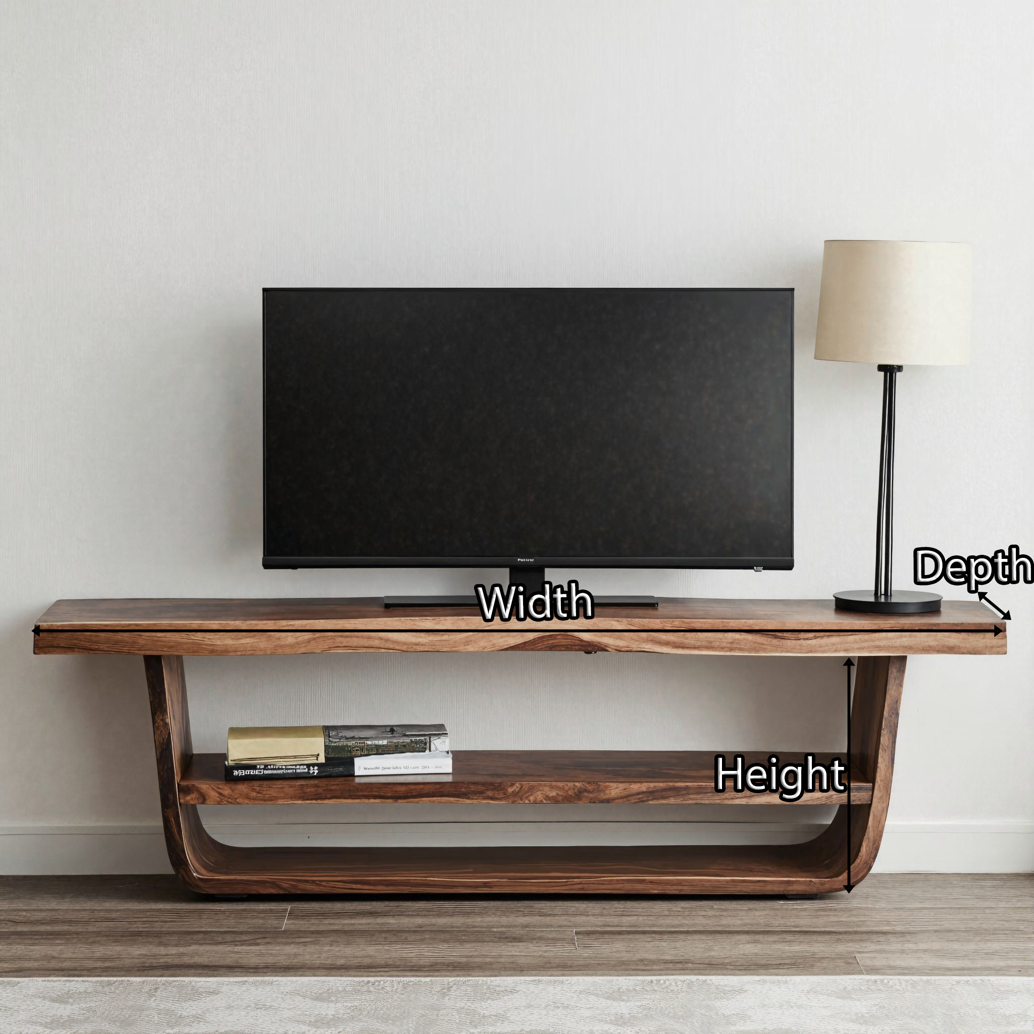 Wooden TV Stand Farmhouse Media Console SILDTTVC009