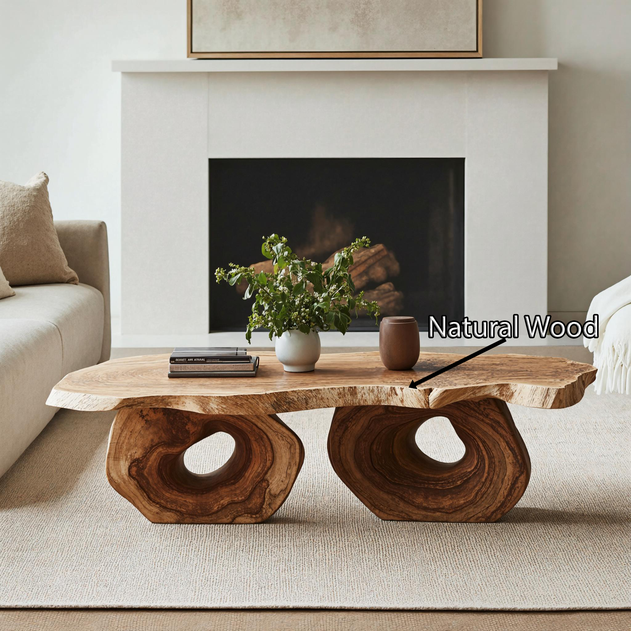 Antique Wood Coffee Table For Vintage Home Interiors SILDTCF099