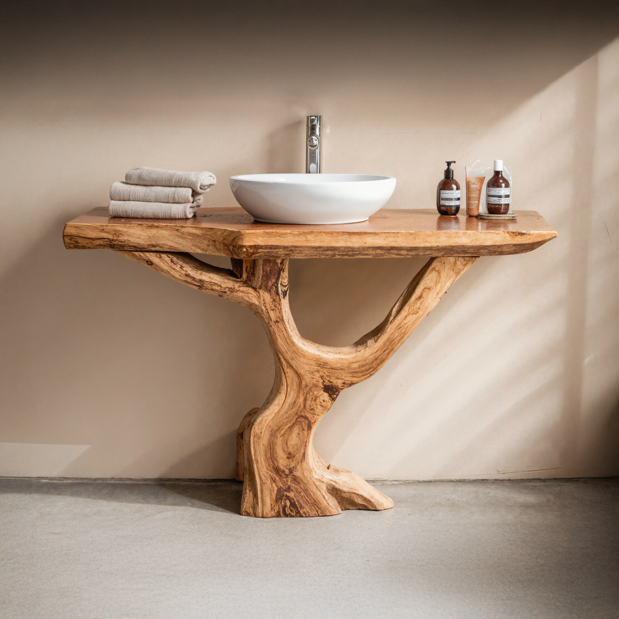 Live Edge Vanity Vessel Sink SILDTBRV002