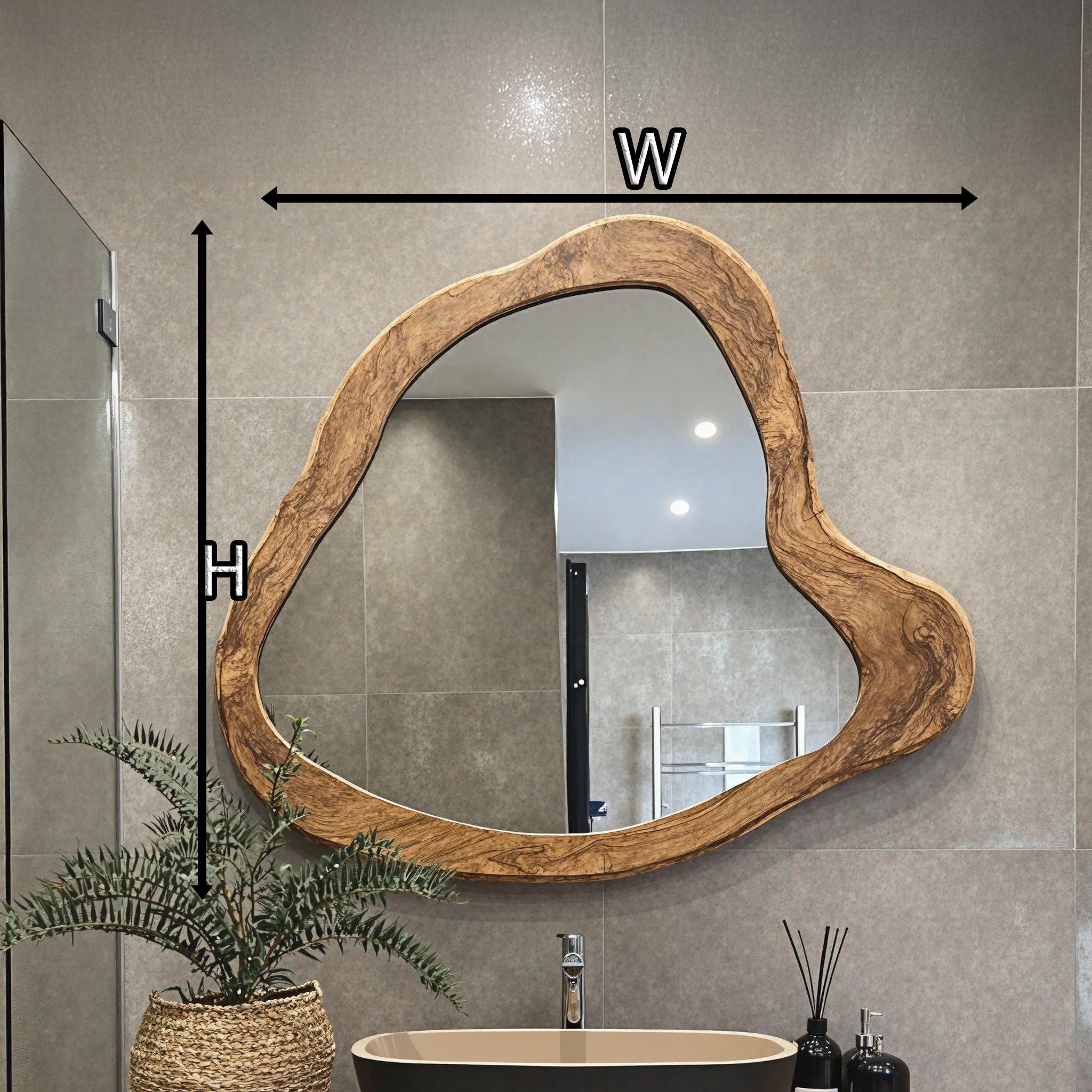 Decorative Wall Mirror For Entrance Hallway SILDTMI010