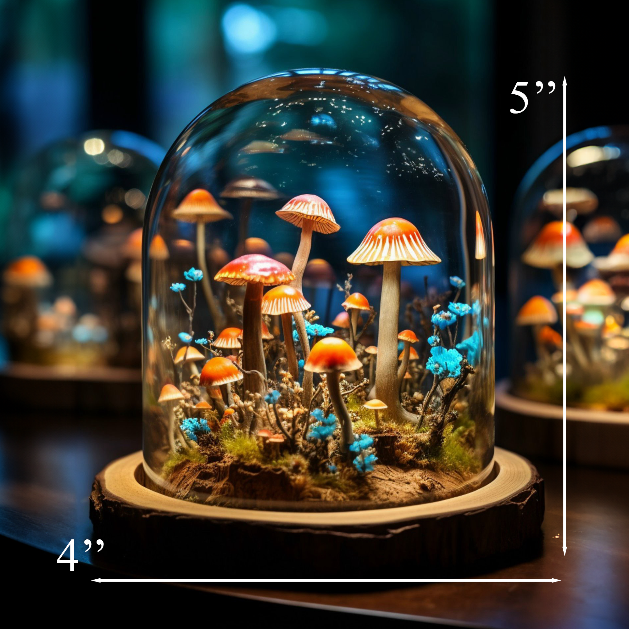 Mushroom Lamp Mushroom Gifts SINLMR030