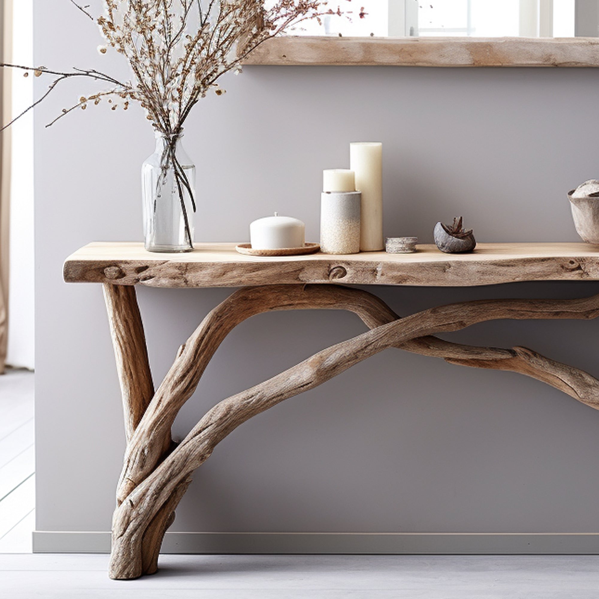 Entryway Console Table Handcrafted CT18