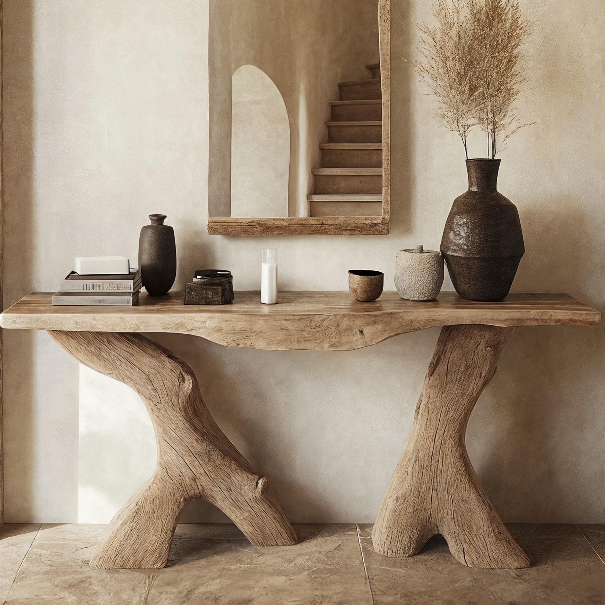 Rustic Console Table Decorative CT53