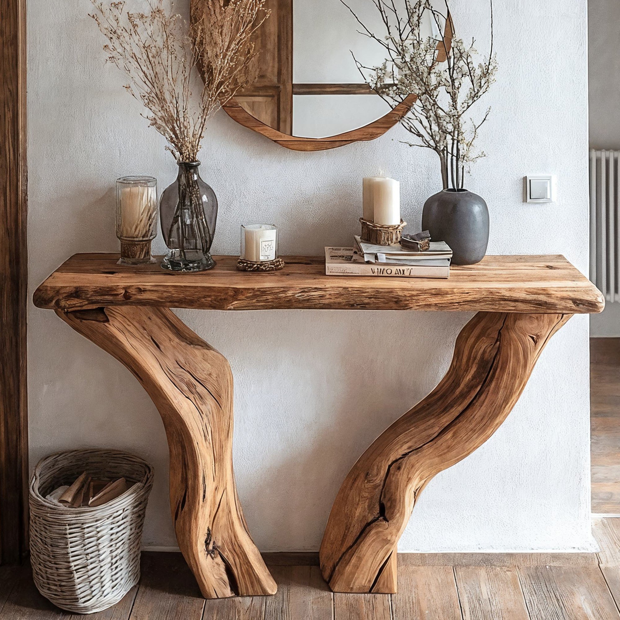 Entryway Console Table Handcrafted CT50