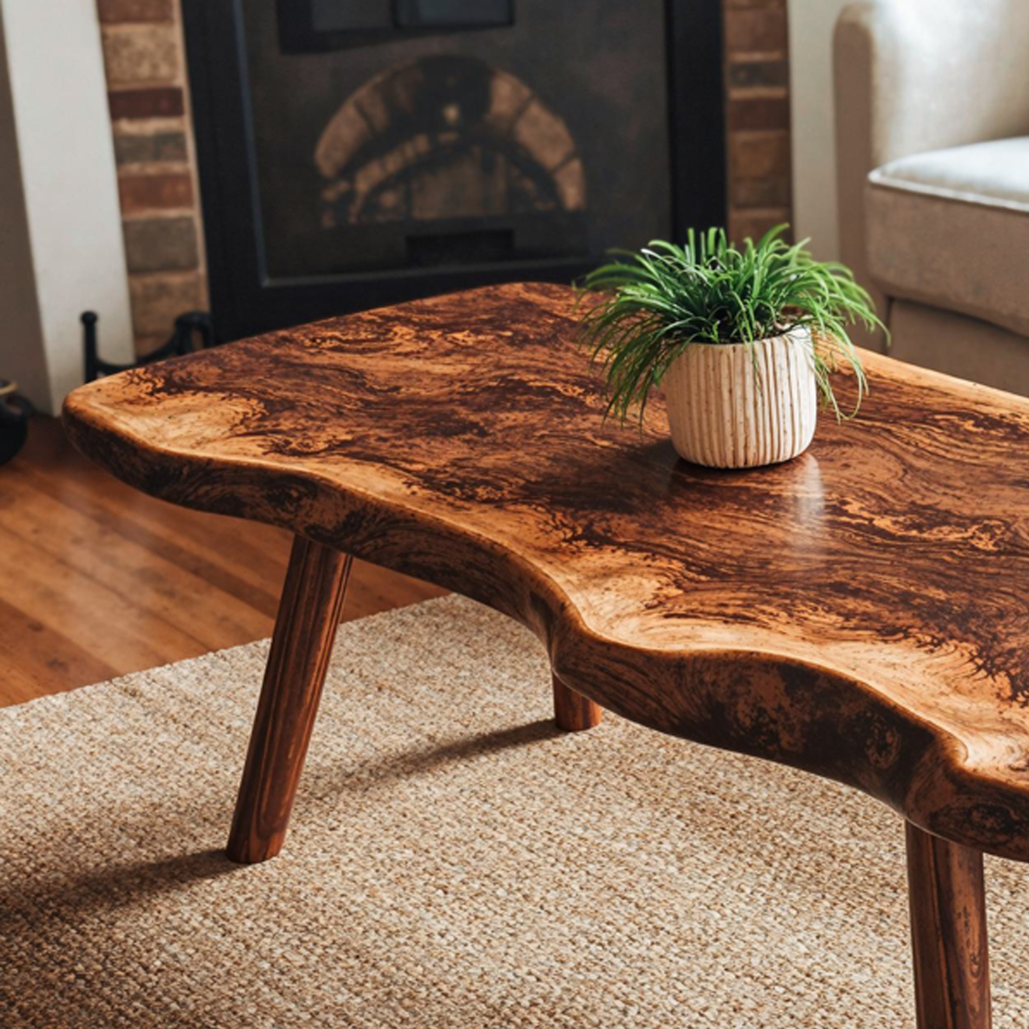 Reclaimed Wood Coffee Table End Table SILDTCF084