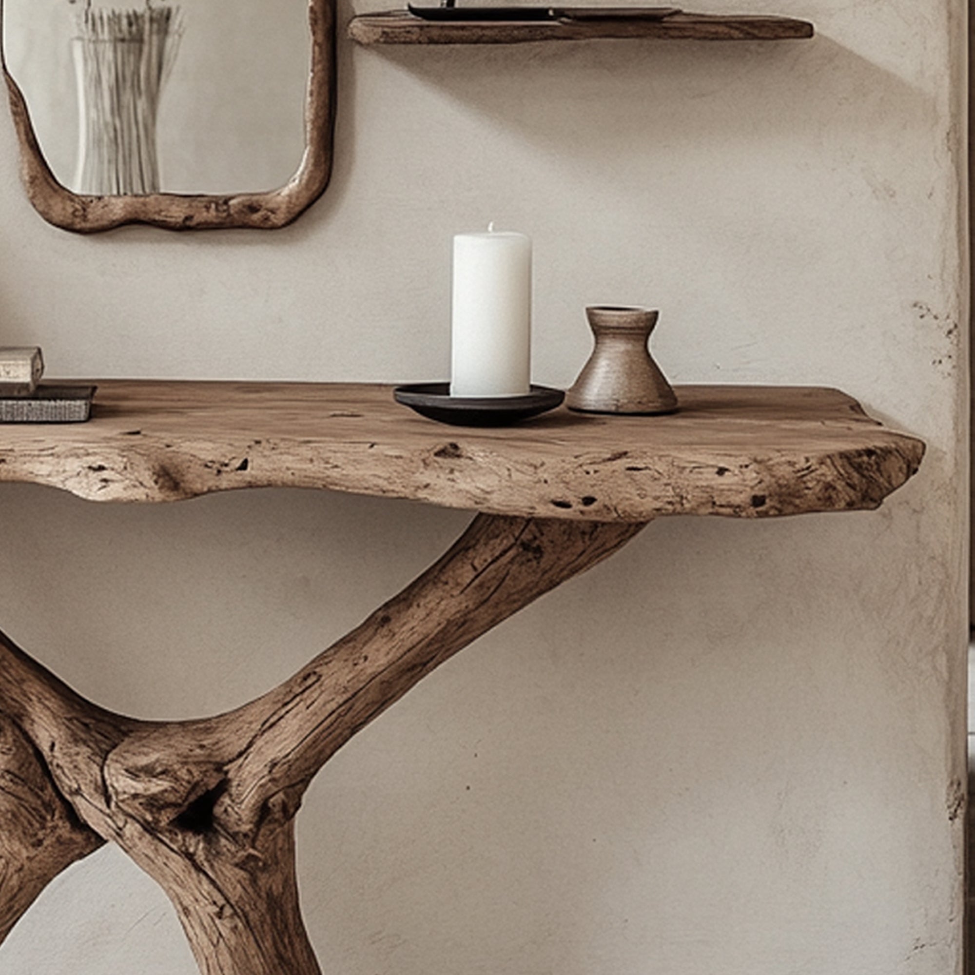 Farmhouse Rustic Console Table CT38