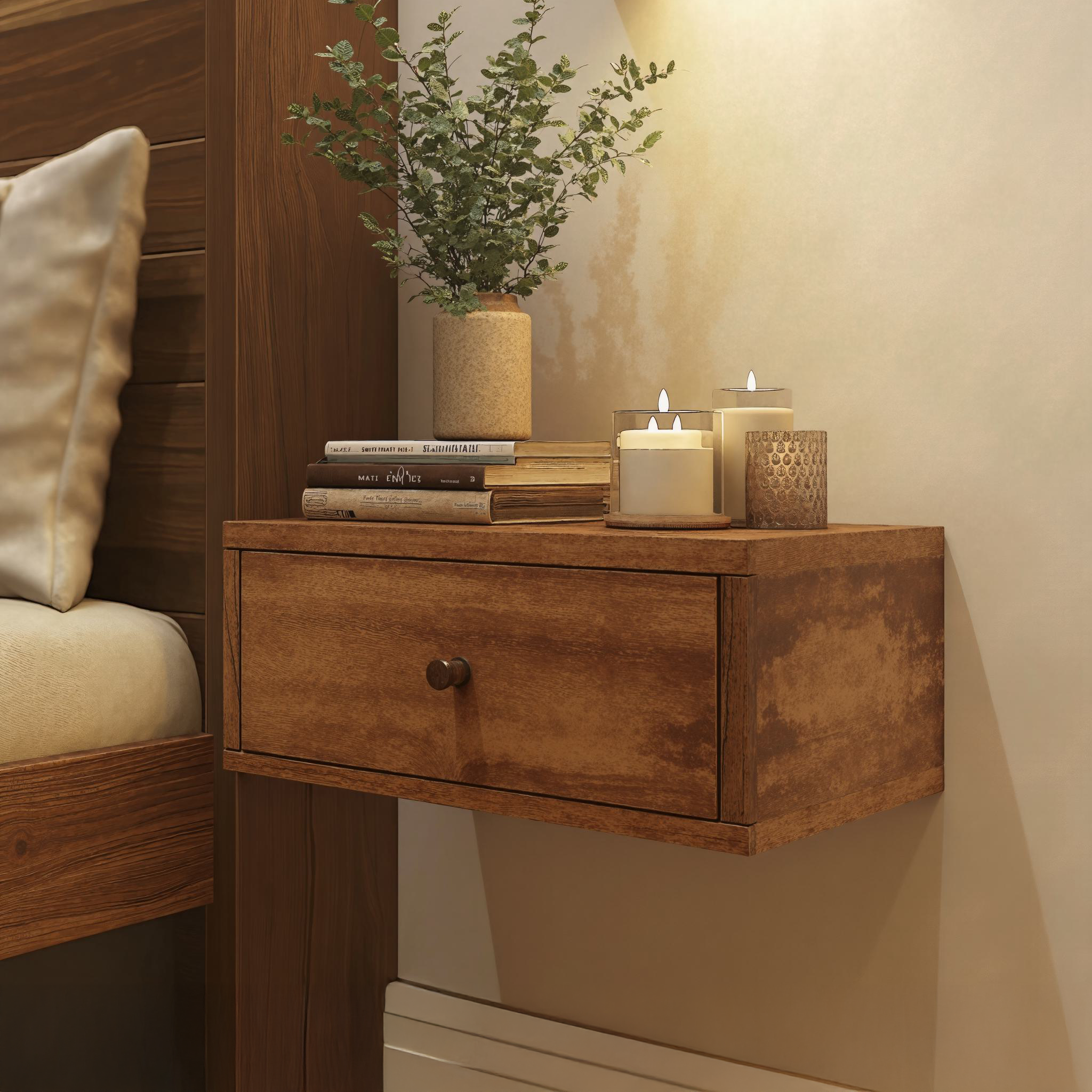 Modern Floating Nightstand SILDTNS002