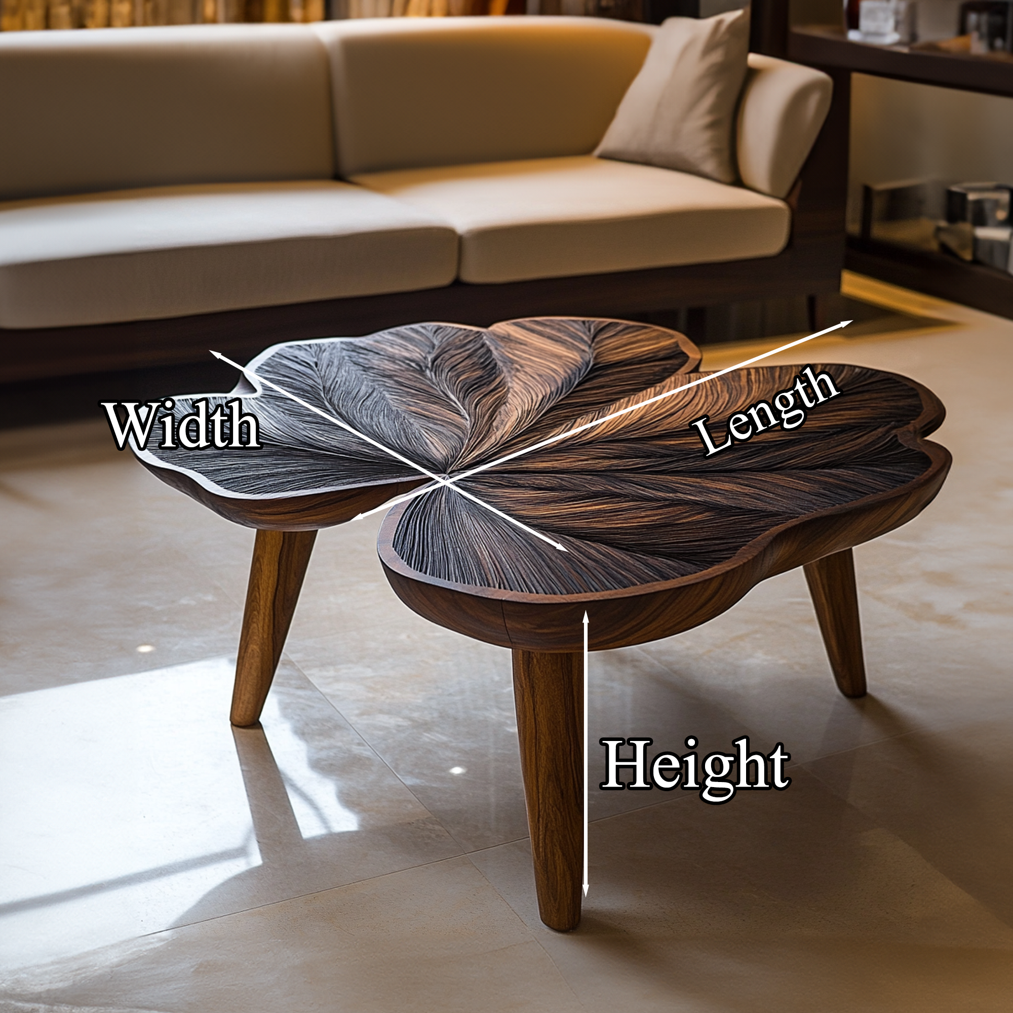 Modern Small Coffee Table SINLCF016