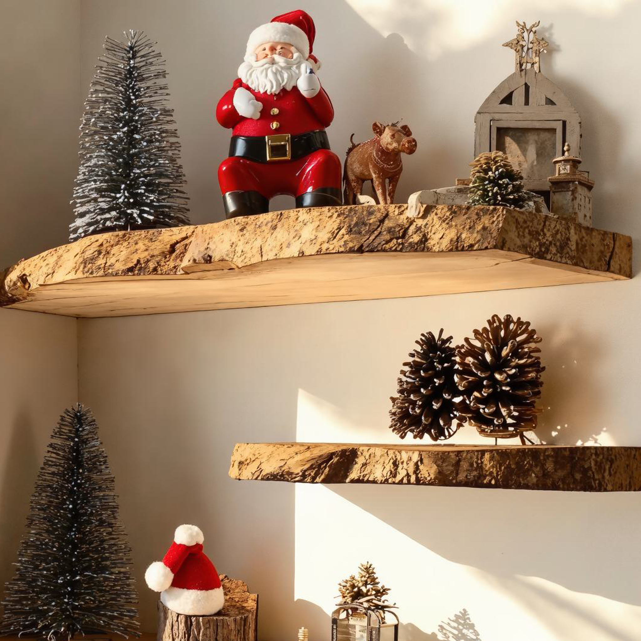 Floating Shelf Wall Shelves Xmas Decorations SILDTFL069