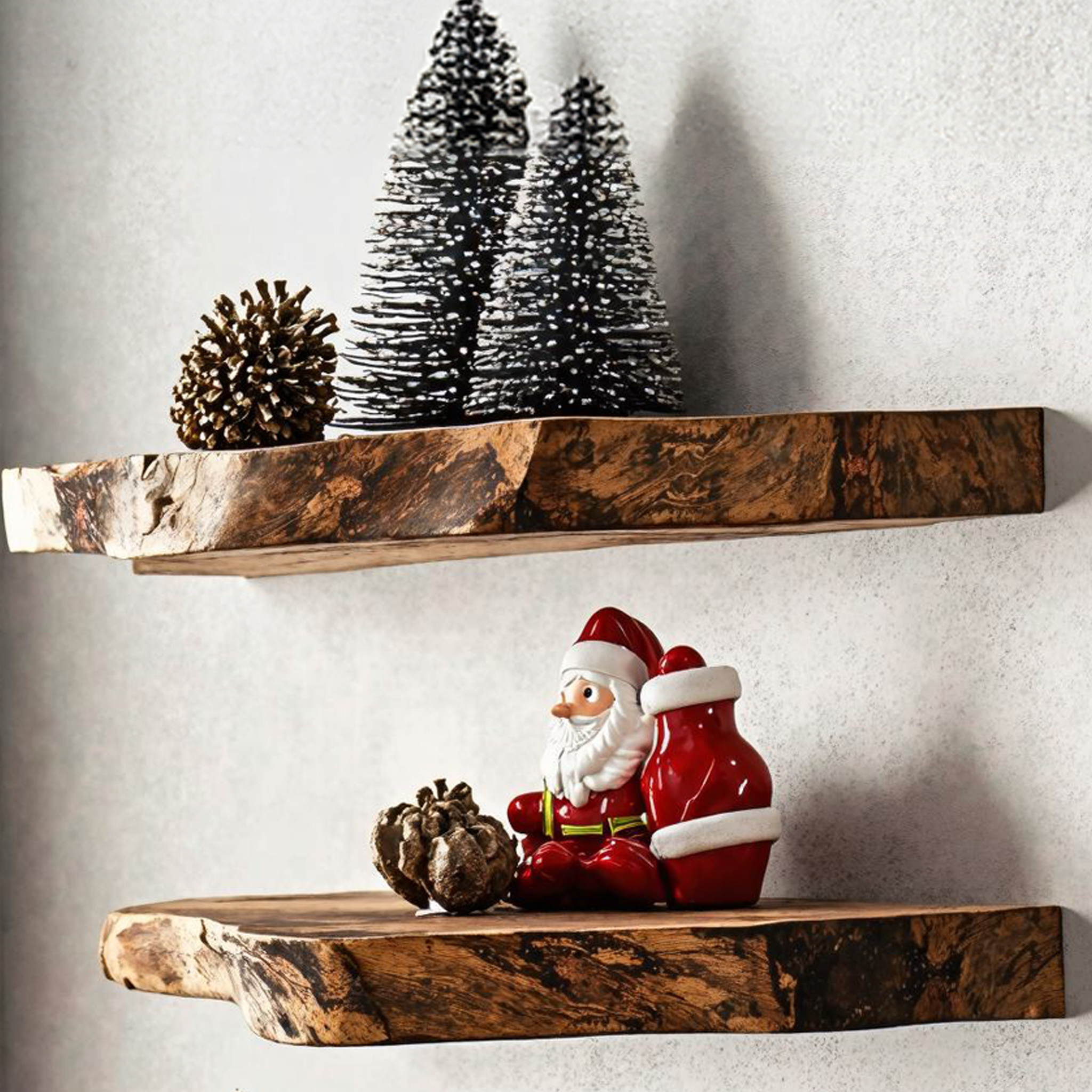 Live Edge Shelves Wall Shelves Xmas Decor SILDTFL066