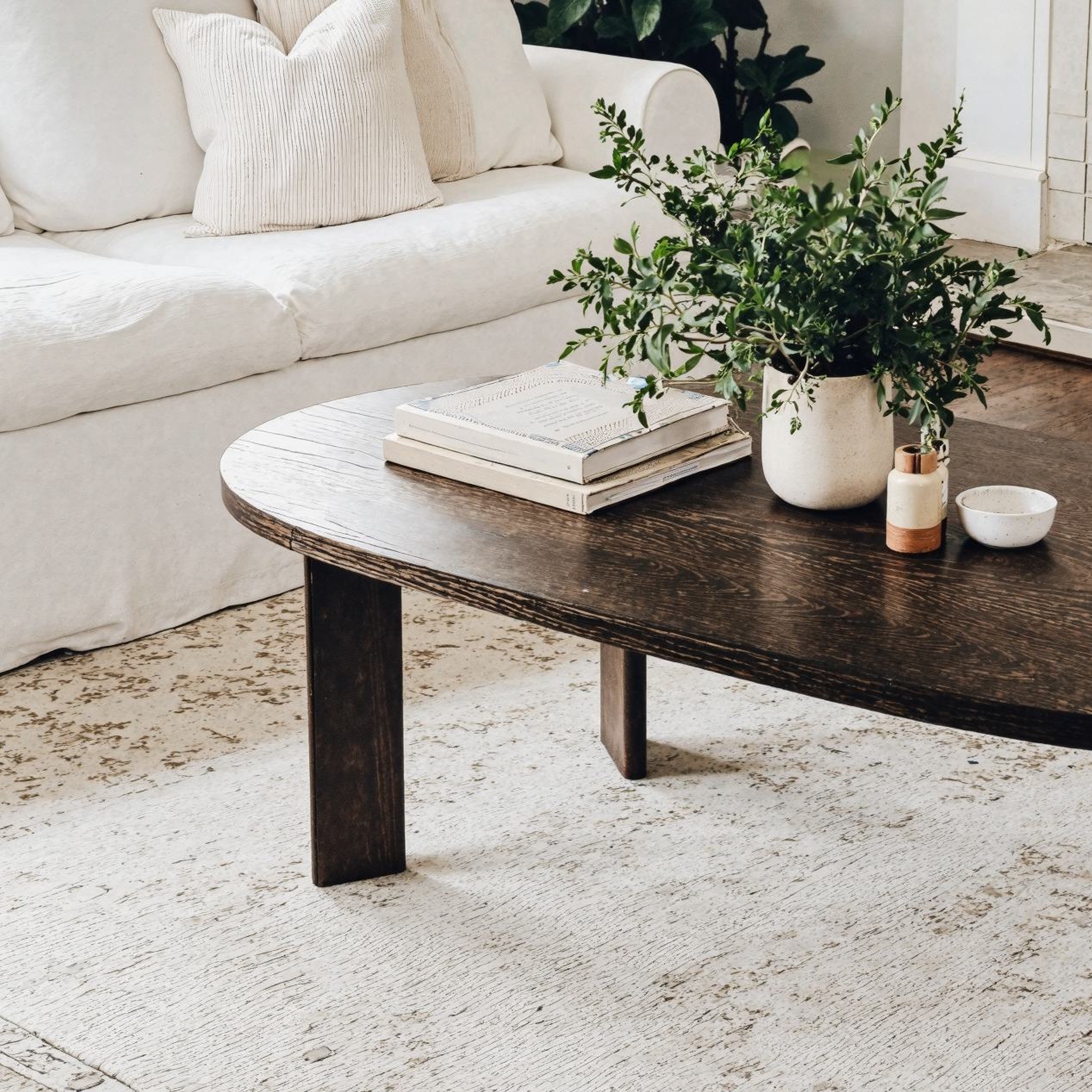 Unique Oak Coffee Table SILDTCF038