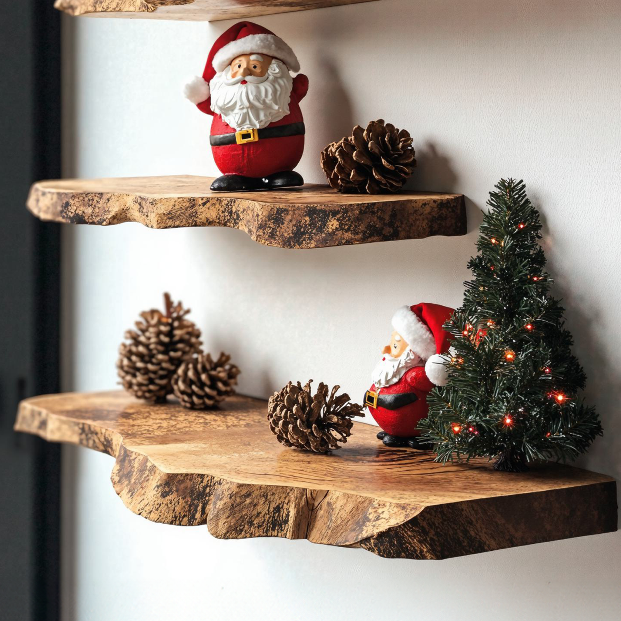 Wall Floating Shelf Christmas Unique Decor SILDTFL074