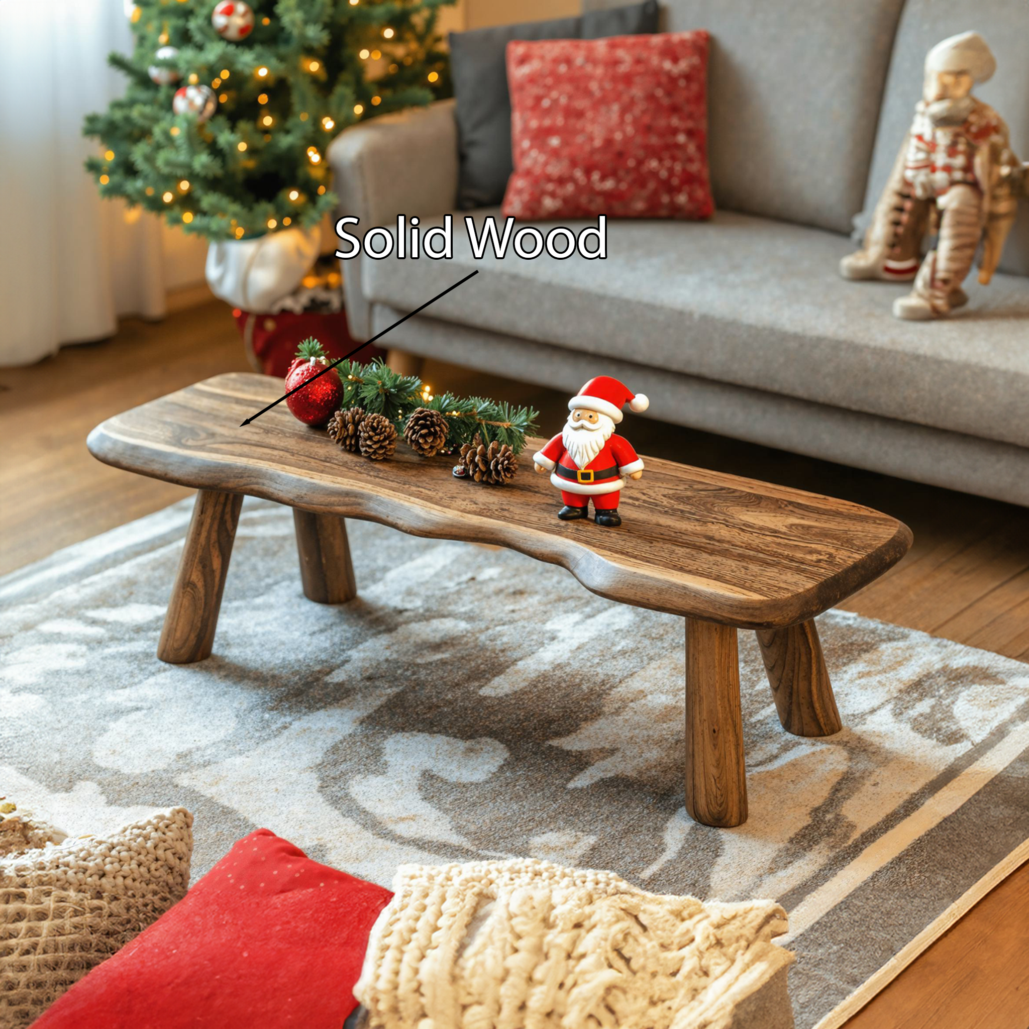 Reclaimed Xmas Coffee Table End Table SILDTCF011