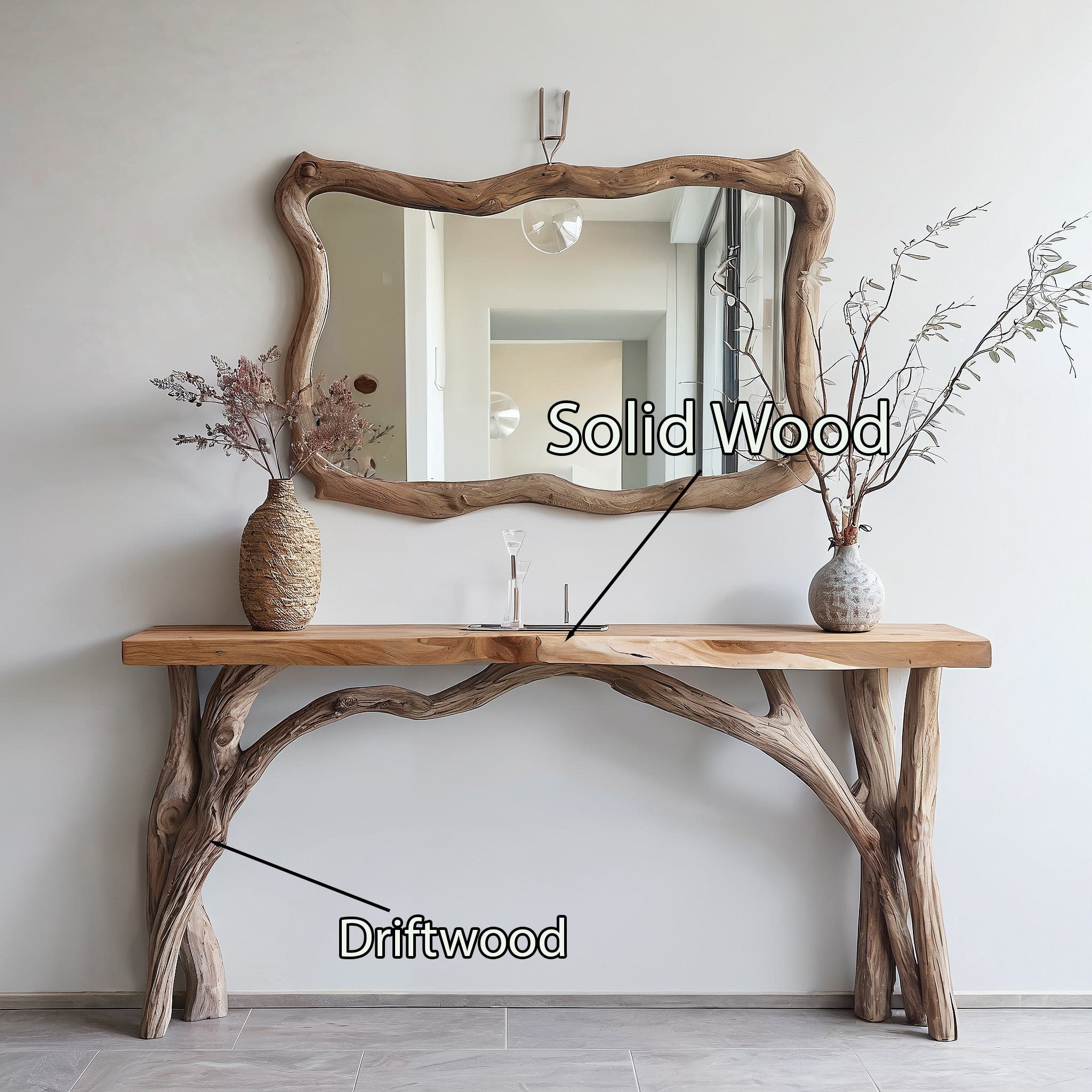 Floating Edge Entryway Table Handcraft SILDTCS080